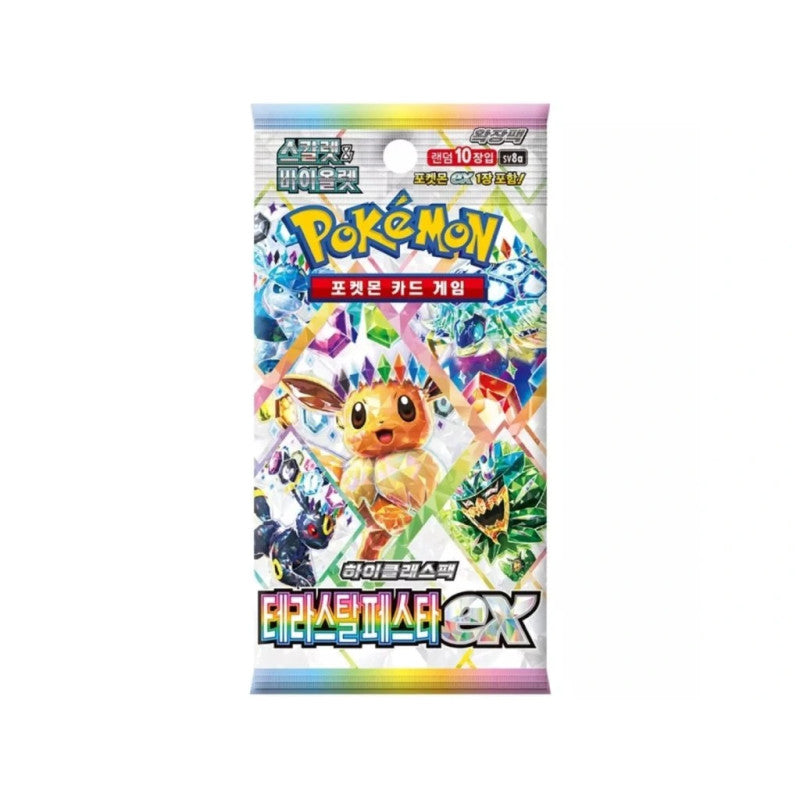Sobre suelto pokemon tcg terastal festival coreano Frikytopia