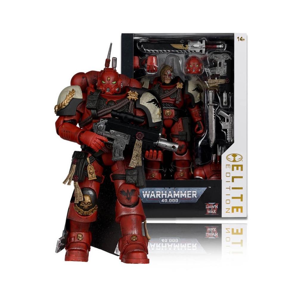 Warhammer 40000 Dawn of War McFarlane Elite Edition Figura Captain Cyrus (Dawn of War 4) 20 cm