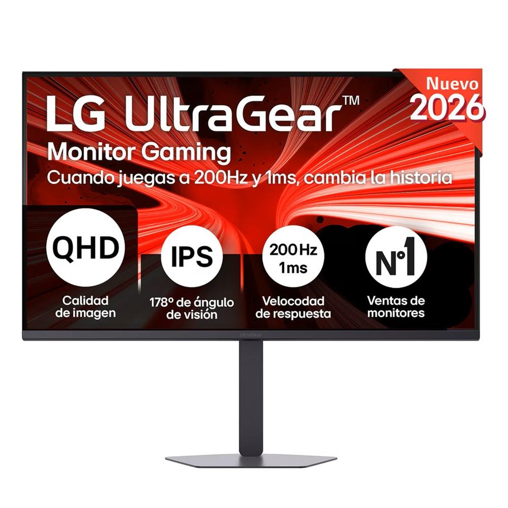 Monitor gaming lg 32g620b - b 31.5 pulgadas qhd 200hz Frikytopia