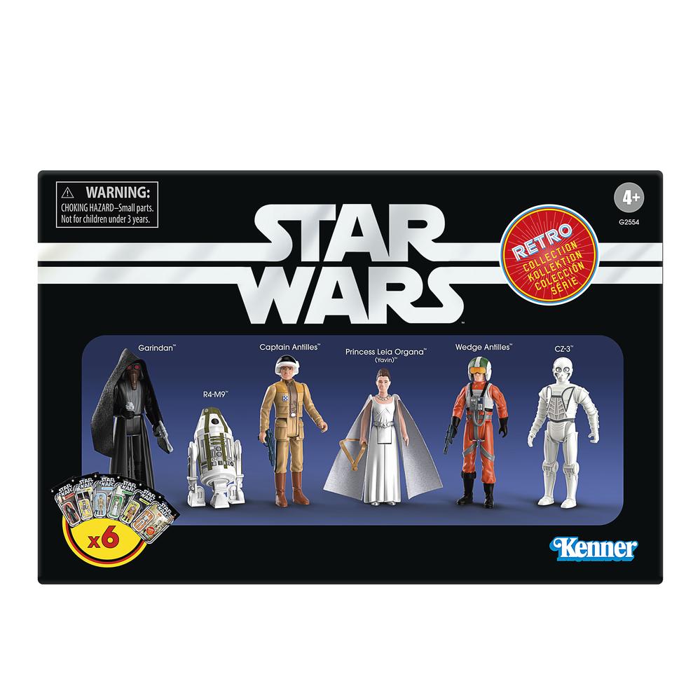 Star Wars Episode IV Retro Collection Pack de 6 Figuras 10 cm