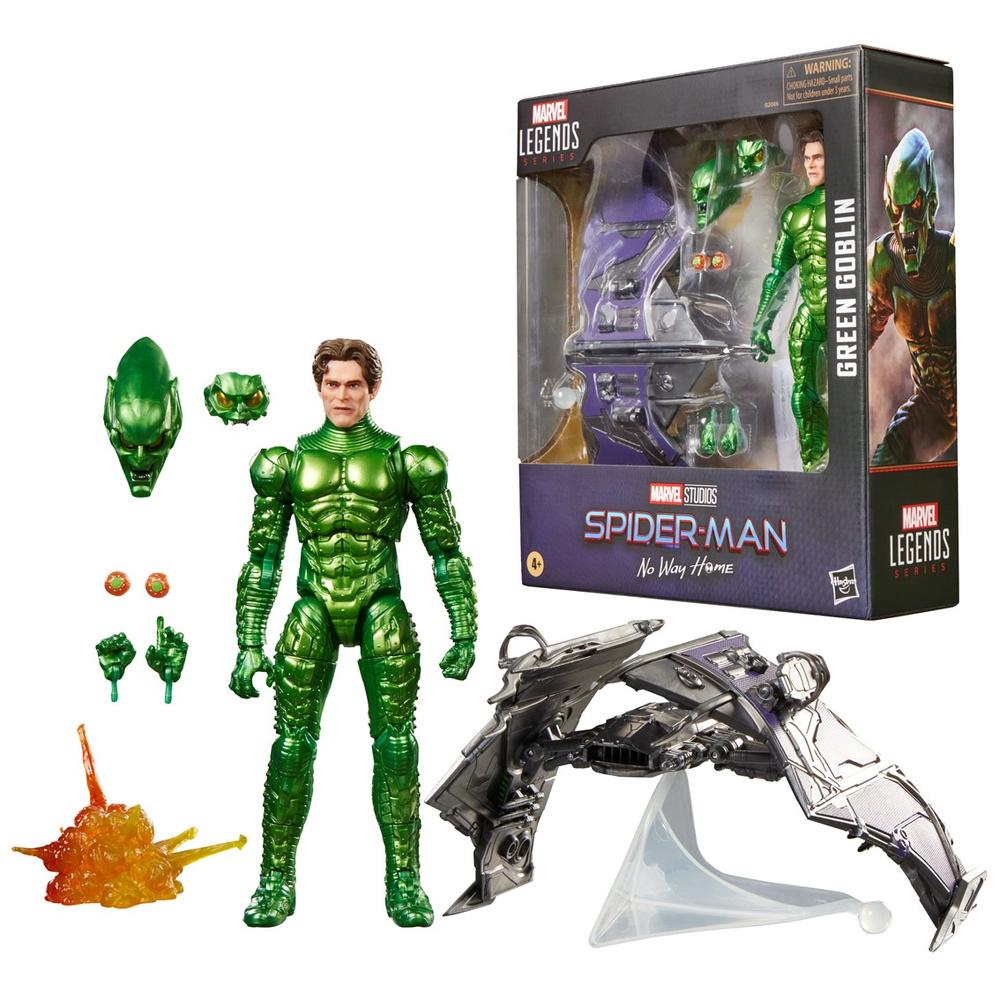 Spider-Man: No Way Home Marvel Legends Figura Green Goblin 15 cm