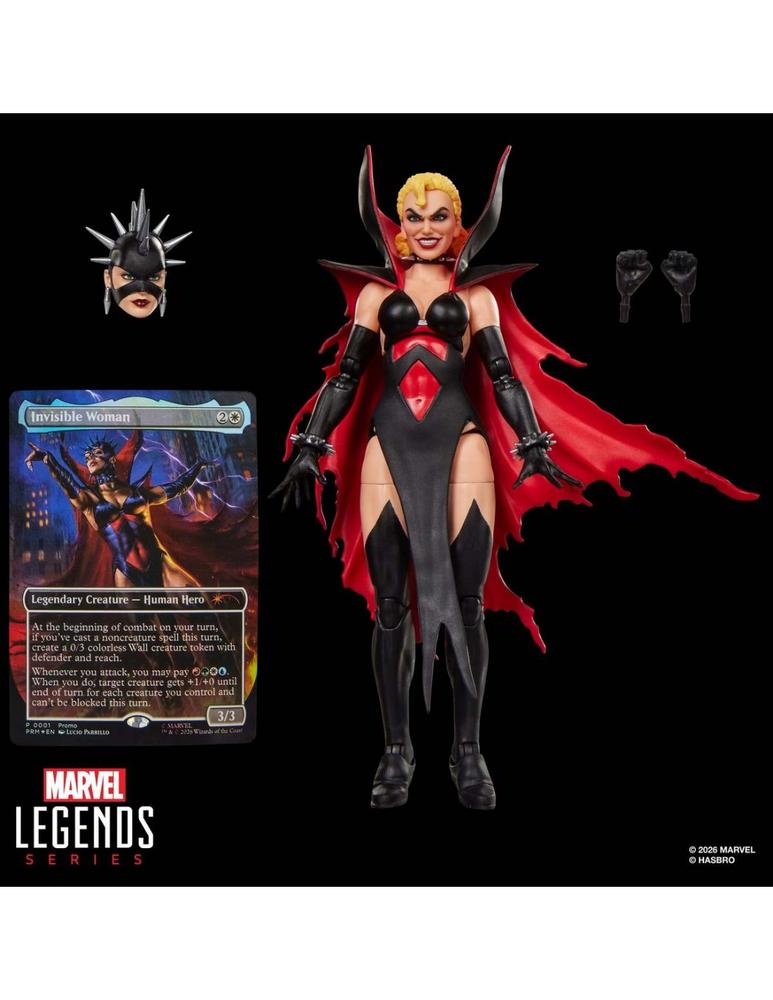 Magic The Gathering: Marvel Super Heroes Marvel Legends Figura Fantastic Four Malice (Sue Storm) 15 cm