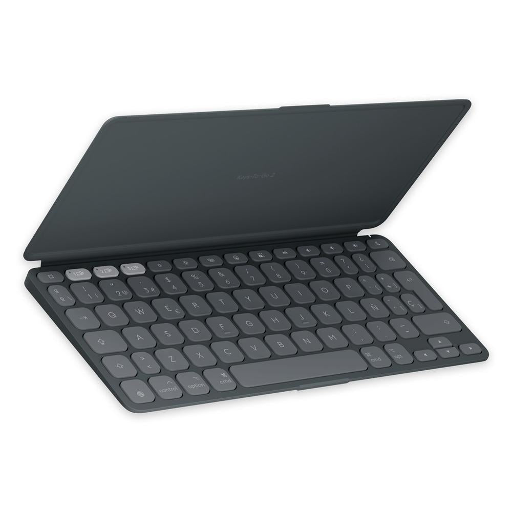 Teclado logitech keys to go 2 for ipad inalambrico grafito Frikytopia