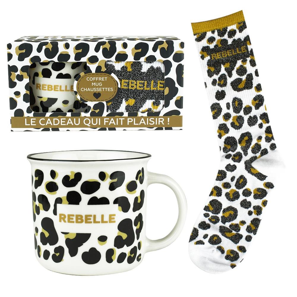 Taza + calcetines enesco rebelle Frikytopia