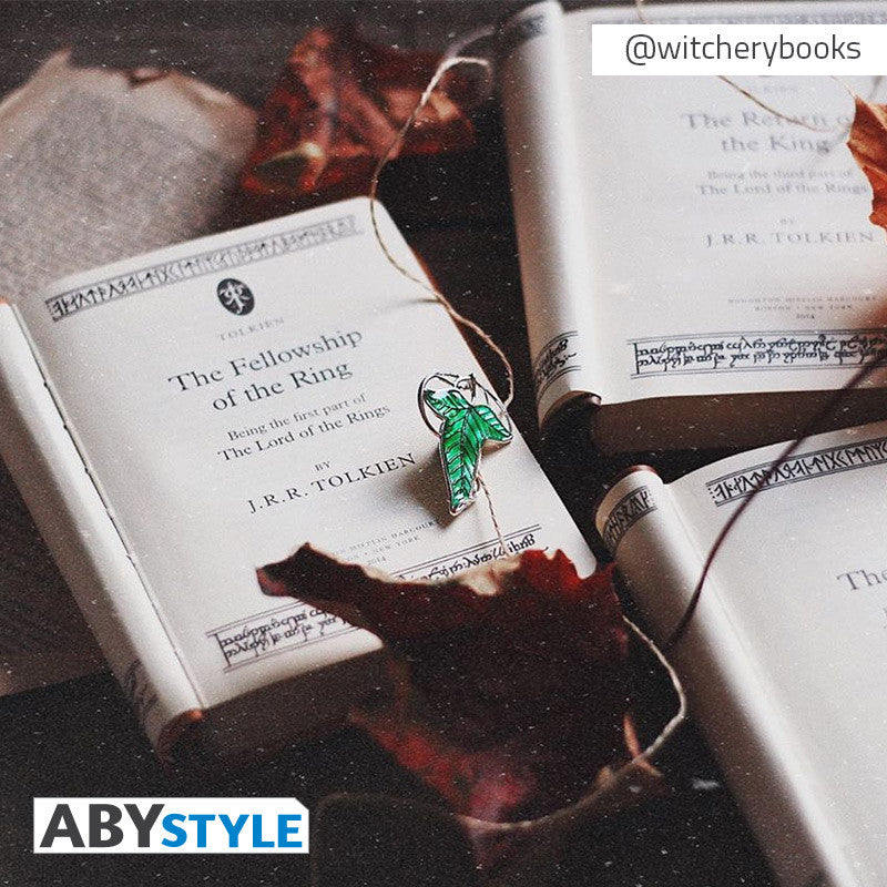 Pin 3d abystyle el señor de los anillos hoja de lorien Frikytopia