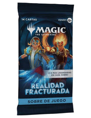 Juego de cartas magic the gathering realidad fracturada display español 30 unidades