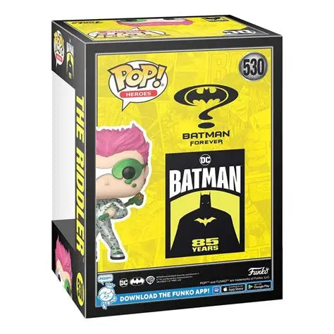 Batman 85th Anniversary Figura POP Movies Vinyl The Riddler MT 9cm