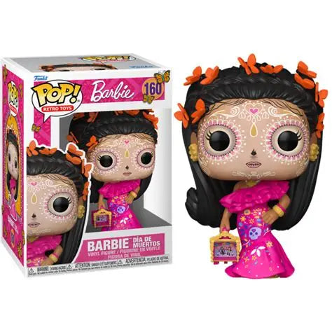 Barbie POP! Retro Toys Vinyl Figura Barbie Dia de los Muertos 9 cm