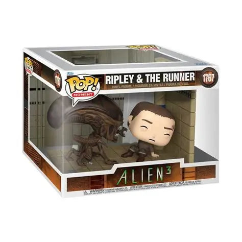 Alien 3 POP Moments Vinyl Figuras Ripley and Xeno 9cm