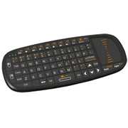 Mini teclado bluetooth con touchpad y puntero láser