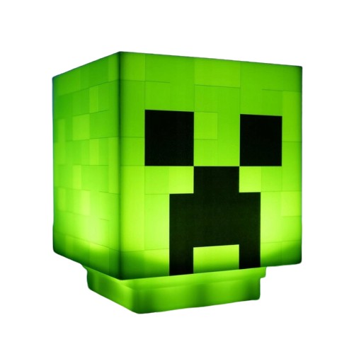 Minecraft Lámpara Creeper