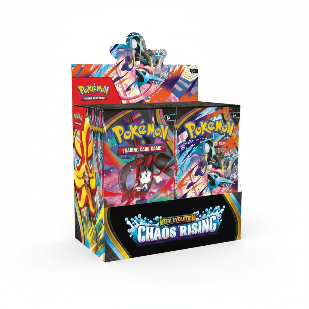 Pokemon TCG: Mega Evolution ME04 - Chaos Rising Booster Box Frikytopia