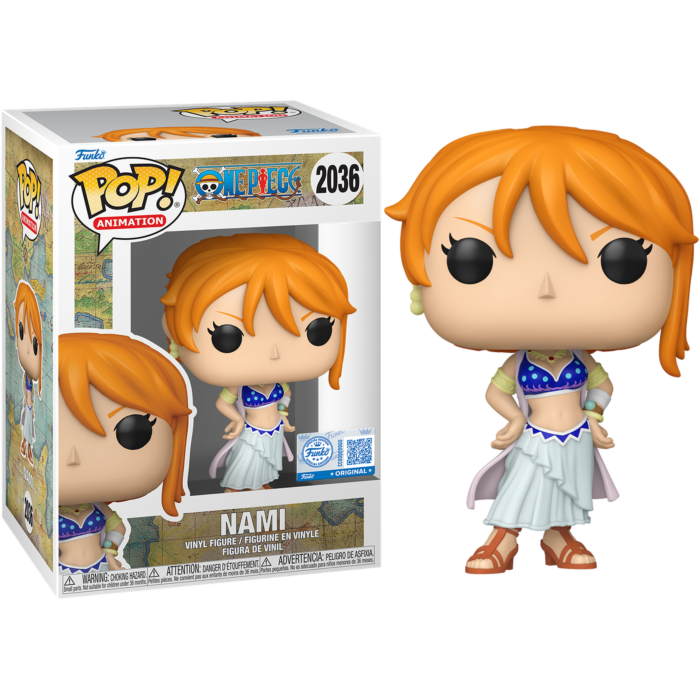 *heo Exclusive Edition* One Piece POP! Animation Vinyl Figuren OP- Nami (Alabasta) 9 cm