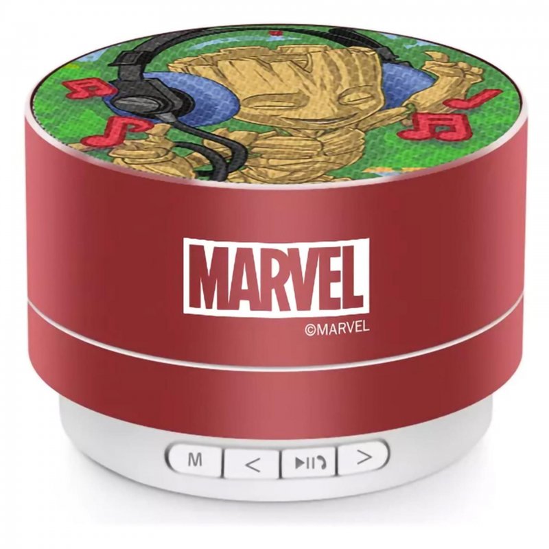 Altavoz portatil inalambrico Groot Guardianes de la Galaxia Marvel