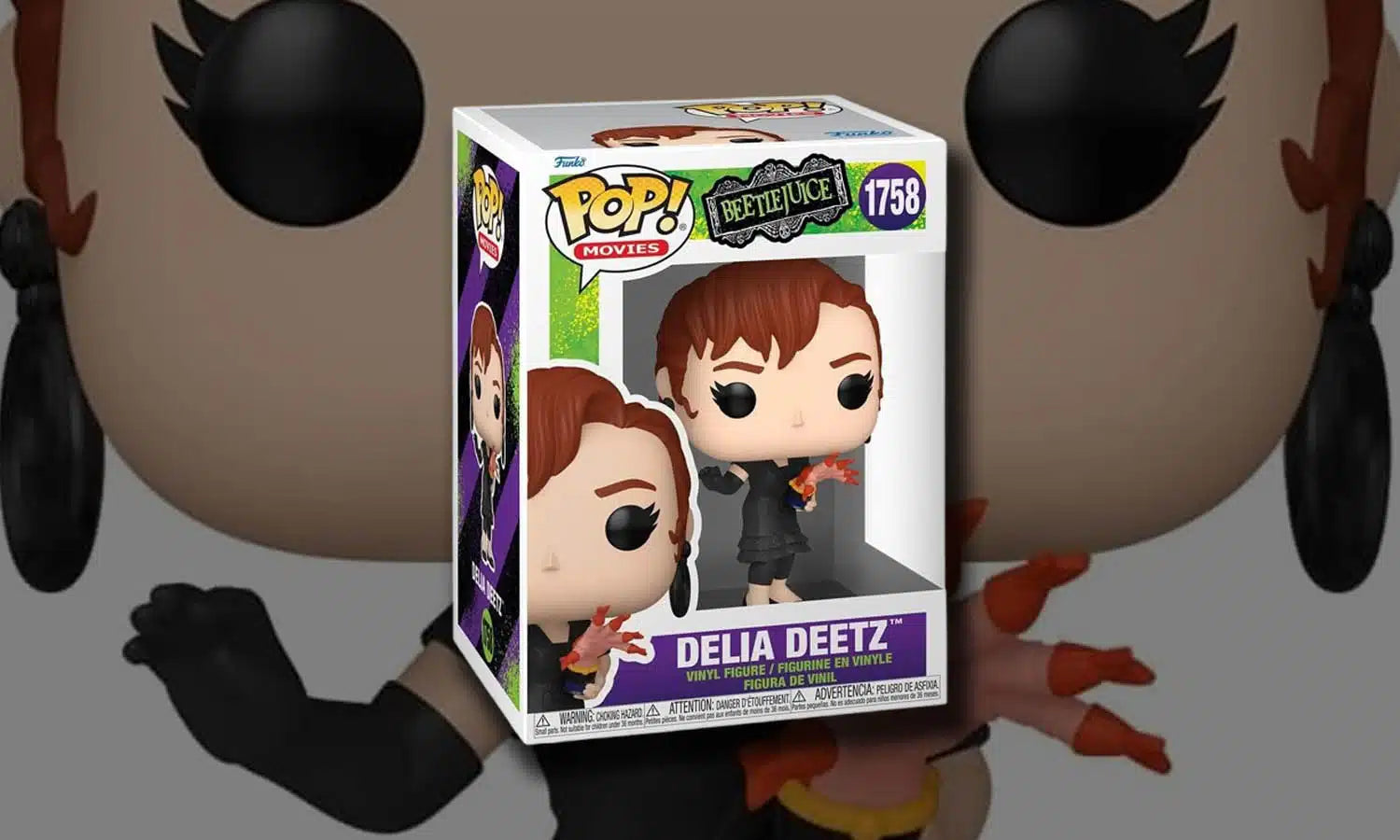 Beetlejuice Figura POP Movies Vinyl Delia Deetz 9cm Funko