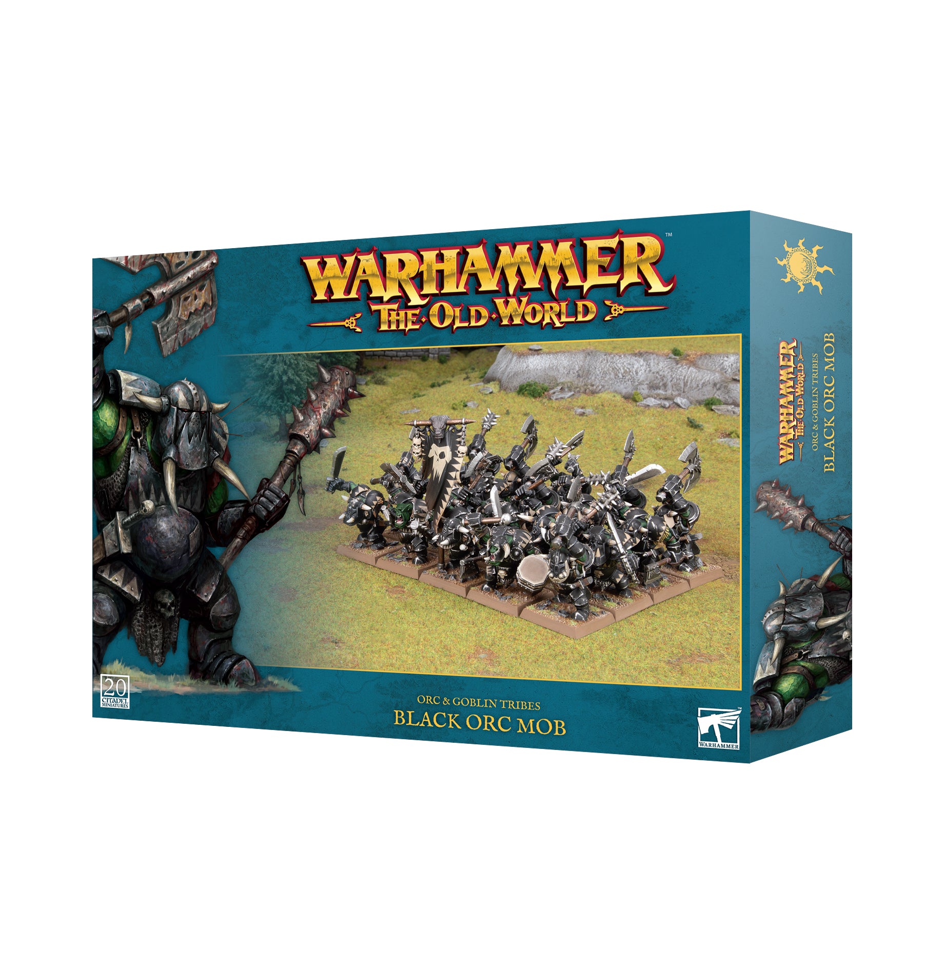 ORC & GOBLIN TRIBES: BLACK ORC MOB Frikytopia