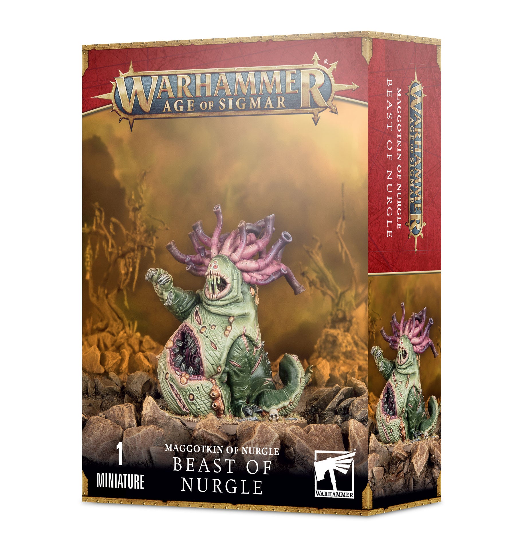 MAGGOTKIN OF NURGLE: BESTIA DE NURGLE Frikytopia