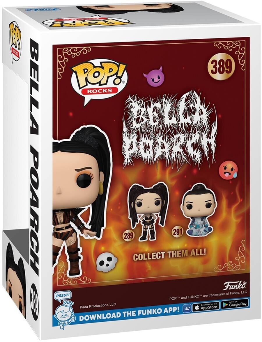 Bella Poarch POP Rocks Vinyl Figura Bella Poarch Inferno 9 cm