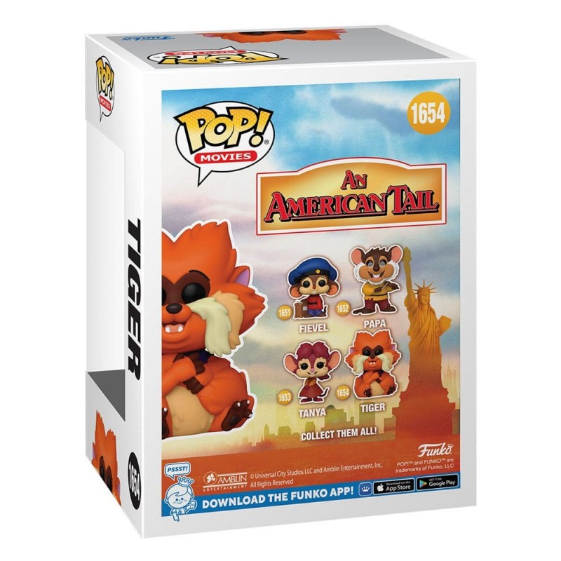 An American Tail POP Movies Vinyl Figura Tiger 9cm