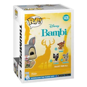 Bambi 80th Anniversary POP Disney Vinyl Figura Thumper 9 cm