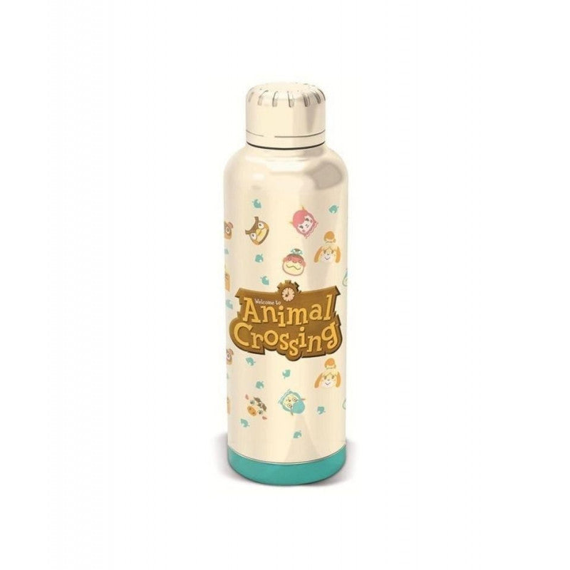 Animal Crossing Botella de Agua Logo