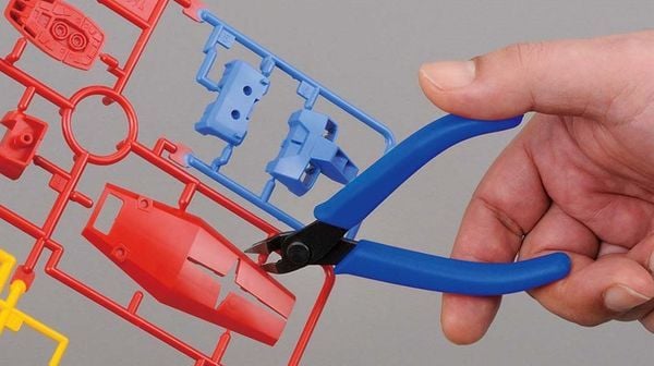 Accesorio figuras alicates bandai hobby nipper blue