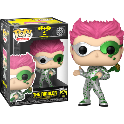 Batman 85th Anniversary Figura POP Movies Vinyl The Riddler MT 9cm