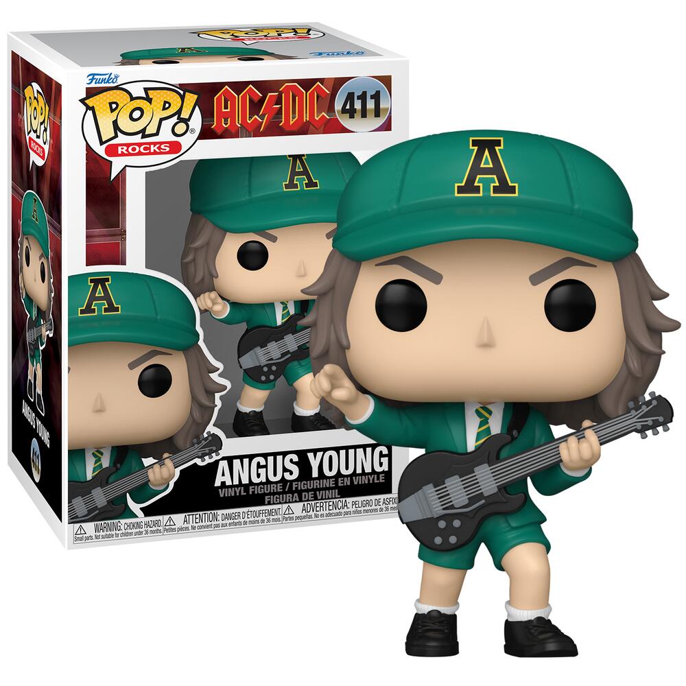 AC/DC POP! Rocks Vinyl Figura Angus Young(Green) 9 cm