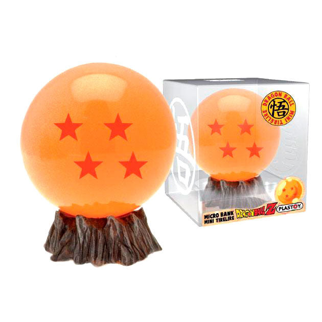 Figura hucha plastoy dragon ball bola de dragon 4 estrellas