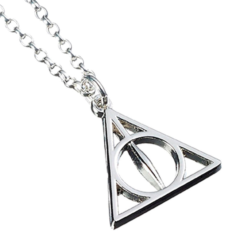 Colgante Deathly Hallows Harry Potter plata Frikytopia