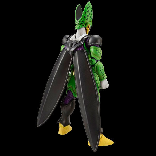 Figura bandai dragon ball z celula perfecto model kit 14 cm figure - rise standard 83279p