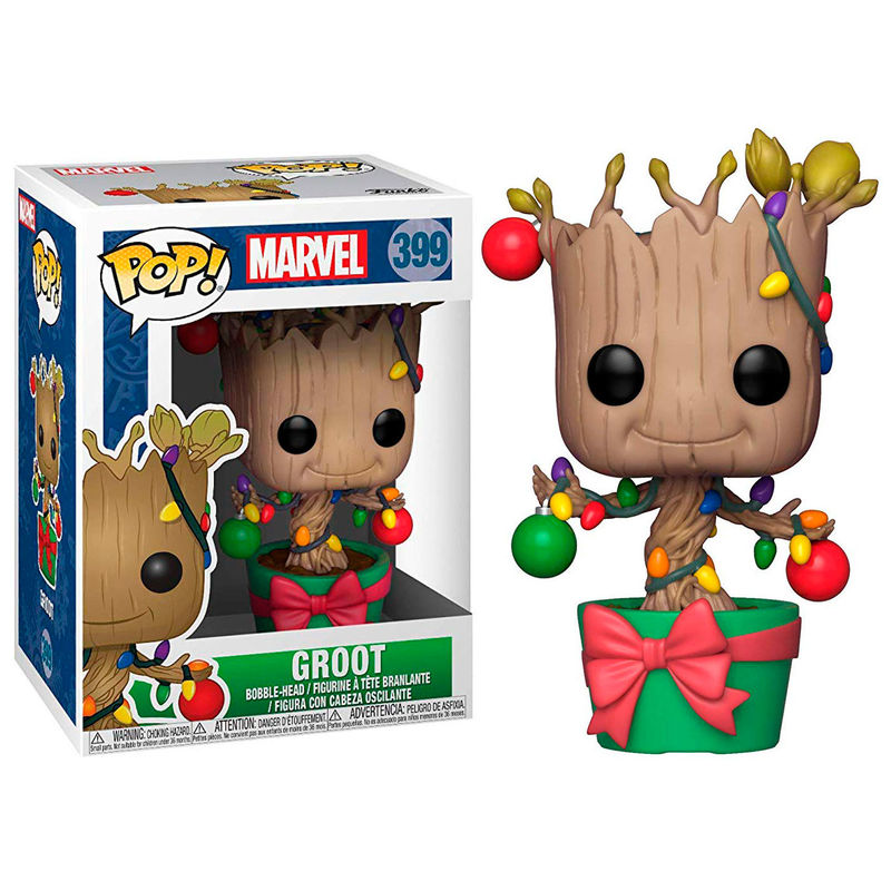 Figura POP Marvel Holiday Groot with Lights and Ornaments