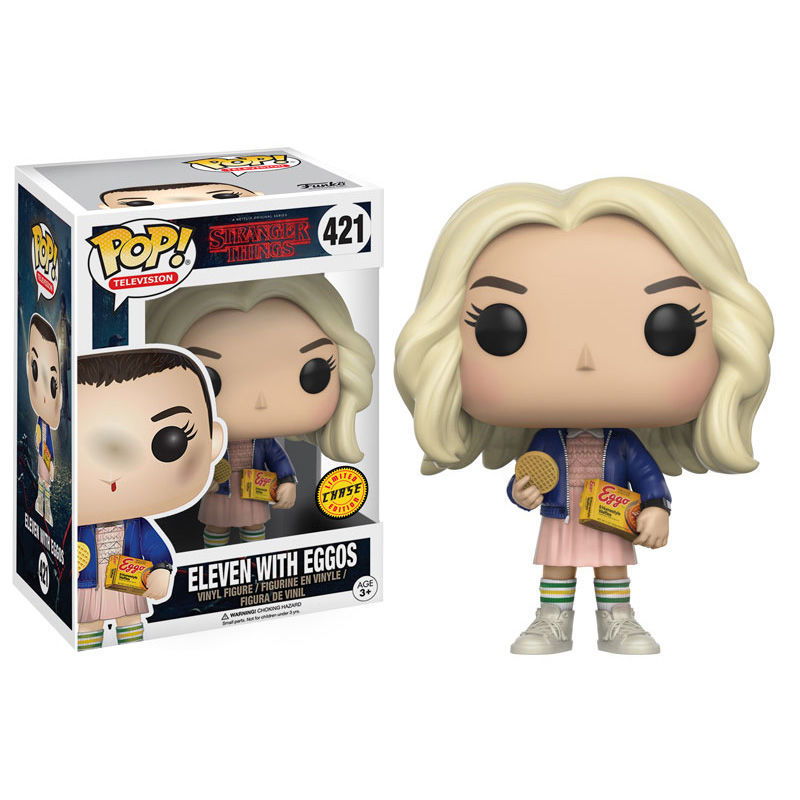 Funko pop stranger things eleven con eggos