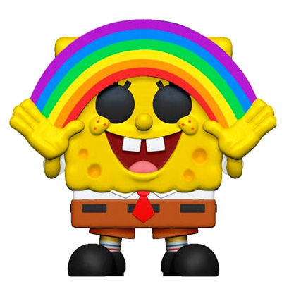 Figura POP Bob Esponja Rainbow Frikytopia