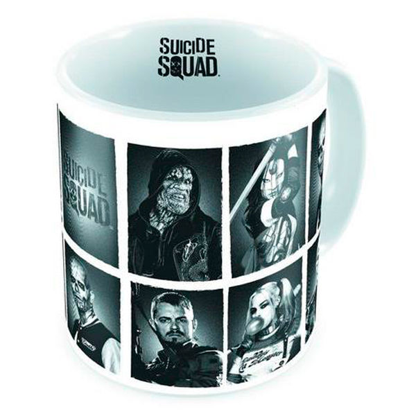 Taza personajes Escuadron Suicida Frikytopia