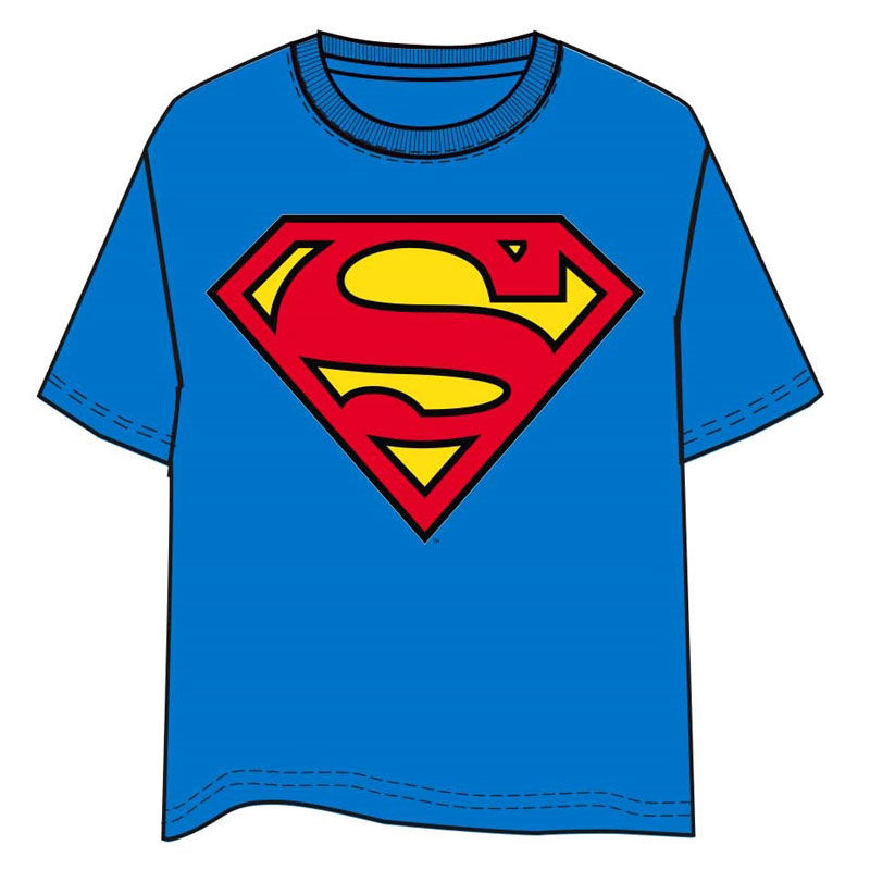 Camiseta Superman DC Comics adulto Frikytopia