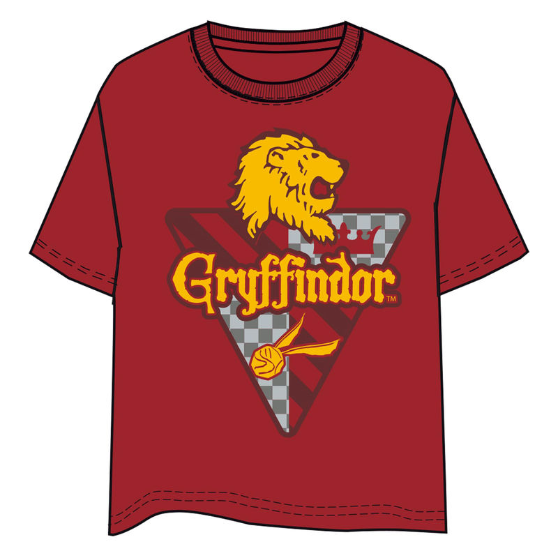 Camiseta Gryffindor Harry Potter adulto Frikytopia