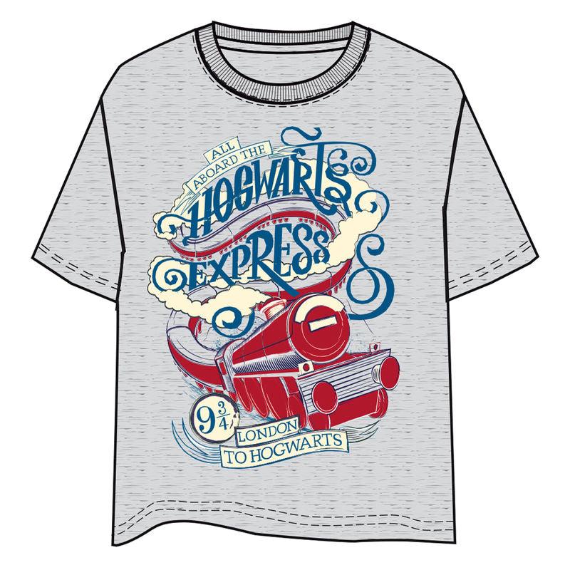 Camiseta Hogwarts Express Harry Potter adulto Frikytopia