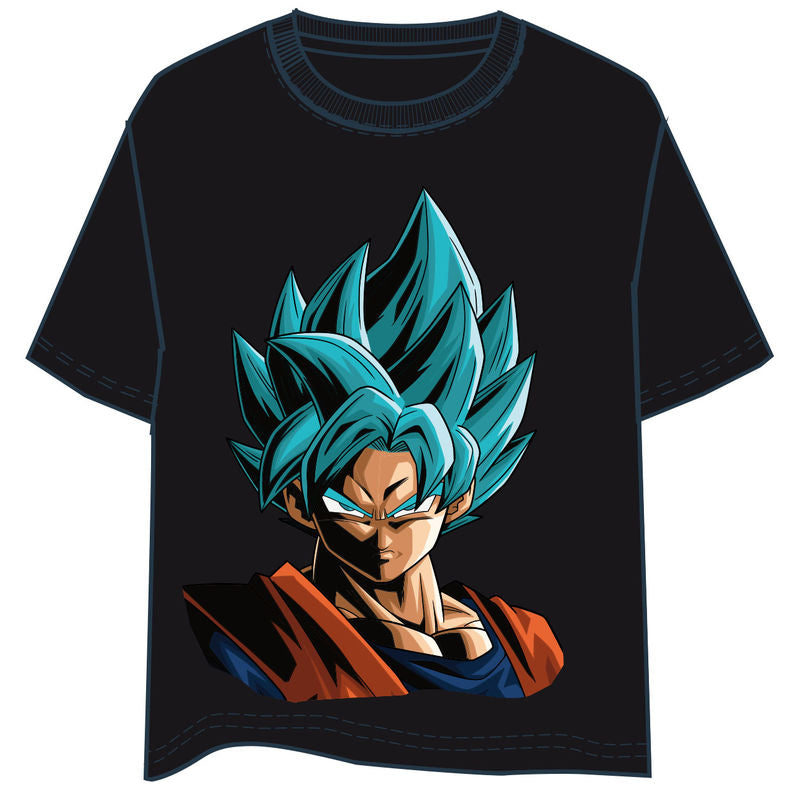 Camiseta Son Goku Super Saiyan Blue Dragon Ball adulto Frikytopia