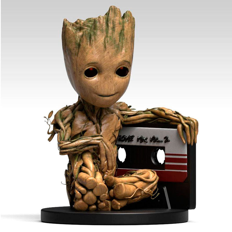 Figura hucha Baby Groot Cassette Guardianes de la Galaxia 2 Marvel Frikytopia