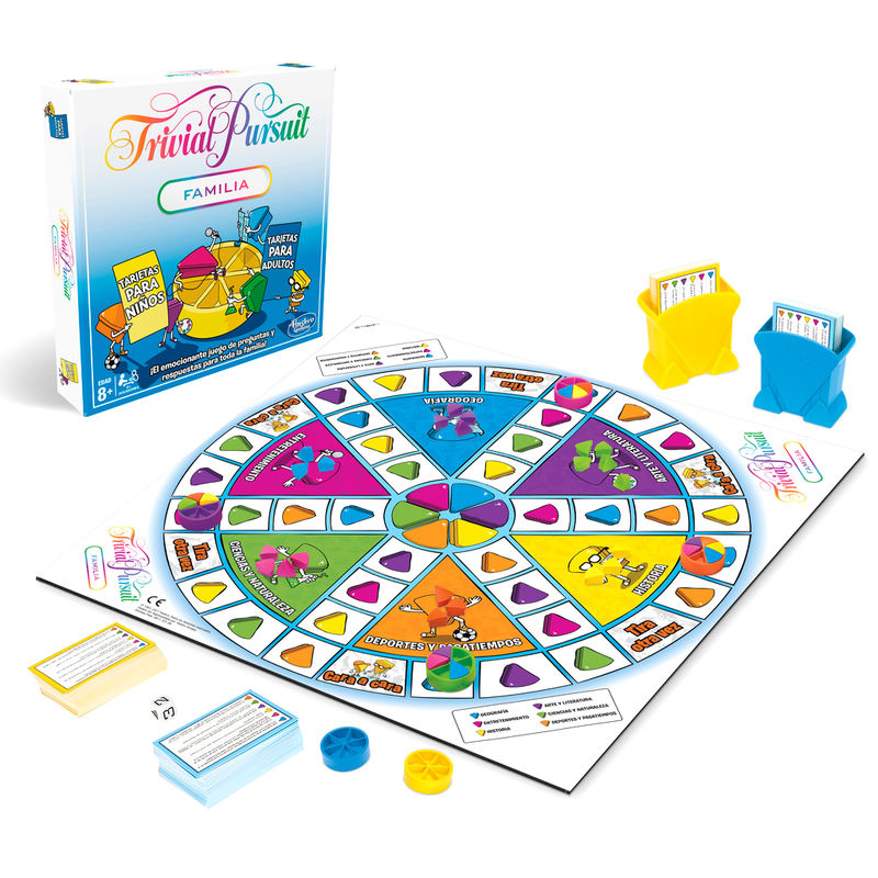 Juego Trivial Pursuit Familia español Frikytopia