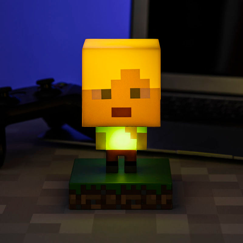 Lampara Paladone Icon Minecraft Alex