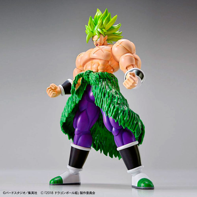 Figura bandai dragon ball super super saiyan broly fullpower model kit 23 cm