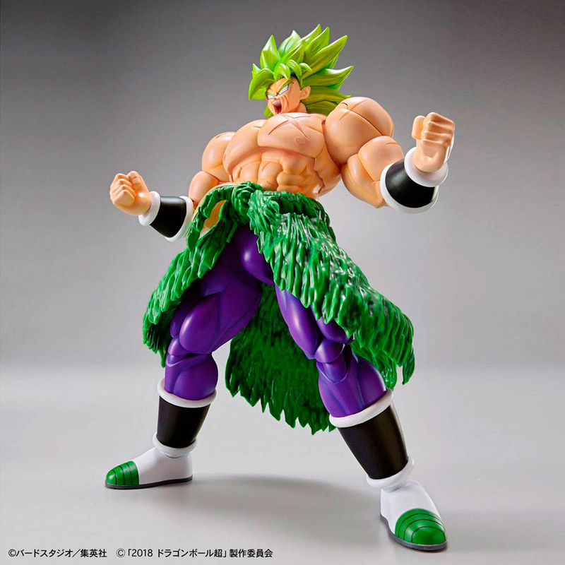 Figura bandai dragon ball super super saiyan broly fullpower model kit 23 cm
