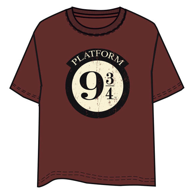 Camiseta Anden 9 3/4 Harry Potter adulto Frikytopia