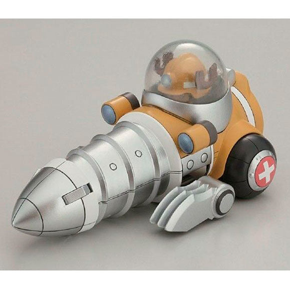 Figura bandai hobby one piece model kit chopper drill con chopper robo