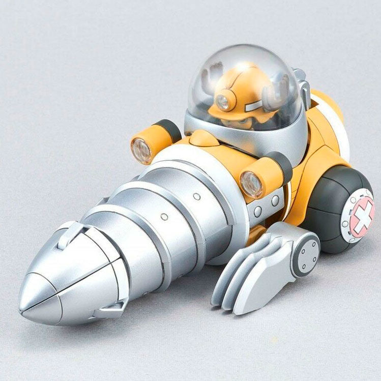 Figura bandai hobby one piece model kit chopper drill con chopper robo