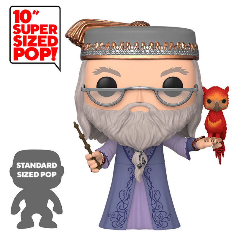 Harry Potter Super Sized POP! Movies Vinyl Figura Dumbledore 25 cm