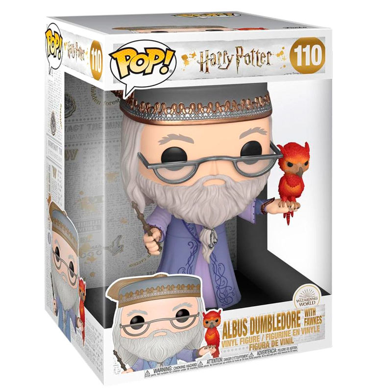 Harry Potter Super Sized POP! Movies Vinyl Figura Dumbledore 25 cm