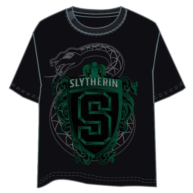 Camiseta Slytherin Harry Potter adulto Frikytopia